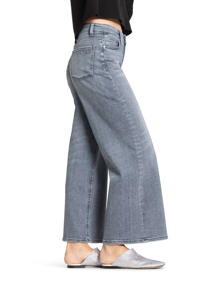 Grijze cropped jeans Palazo Cropped Cambio 