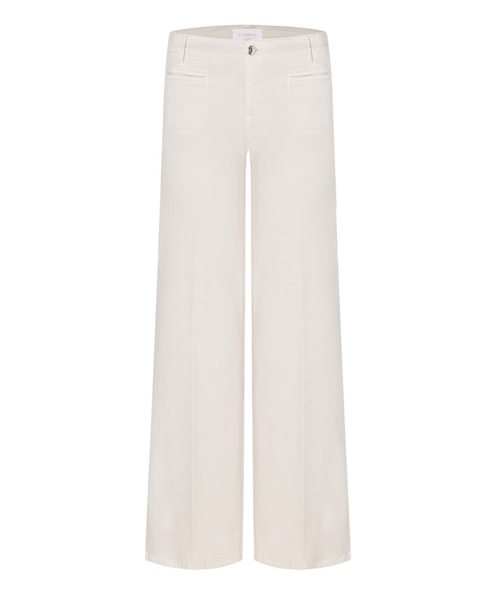 Beige straigt fit jeans Tess Cambio