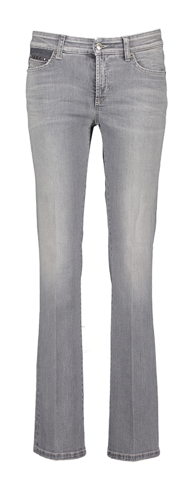 Grijze flared fit jeans Cambio 