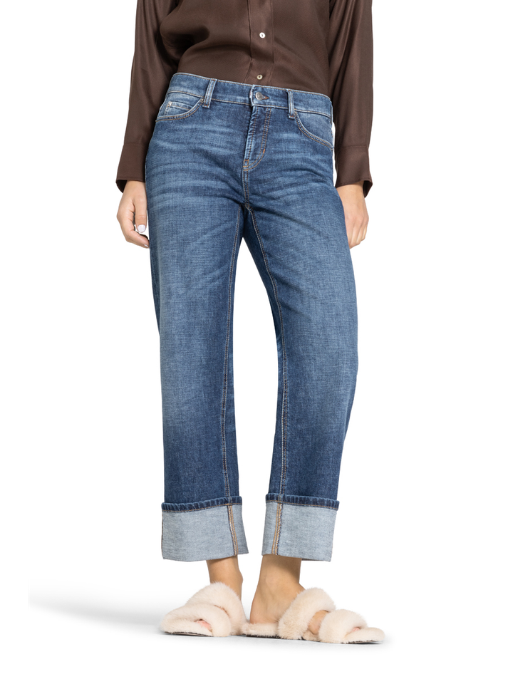Jeans met omslag kerry straight Cambio