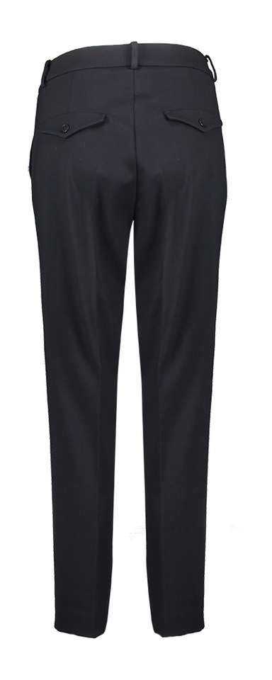 Donkerblauwe geklede broek Karina Cambio