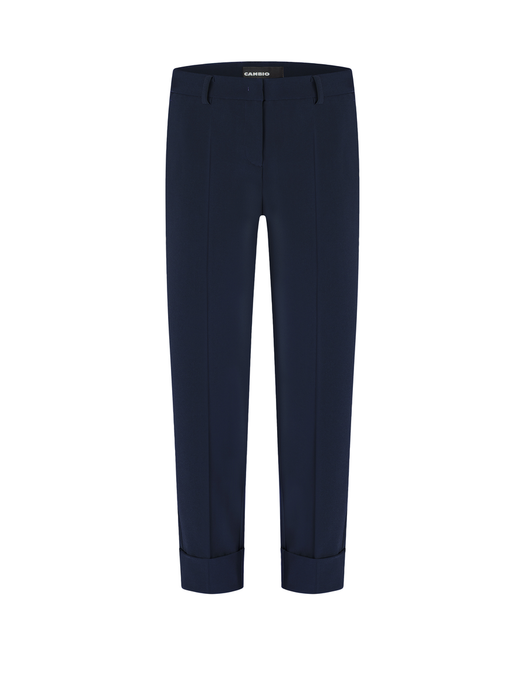Royal Navy geklede enkel broek Krystal Cambio