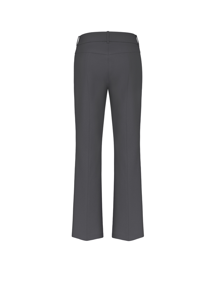 Donkerblauwe geklede enkelbroek Farah Cambio