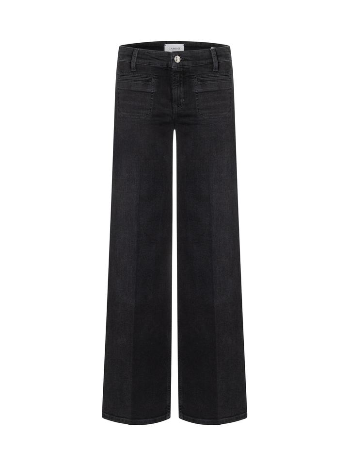 Zwarte loose fit jeans Tess Cambio