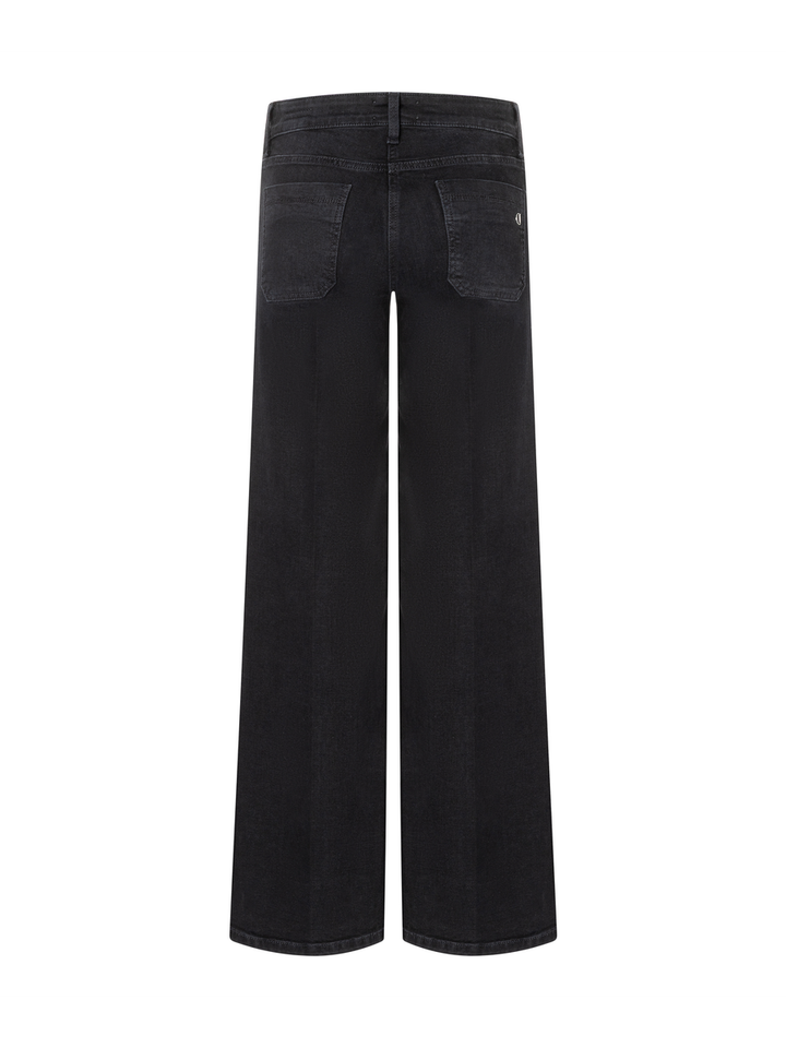 Zwarte loose fit jeans Tess Cambio