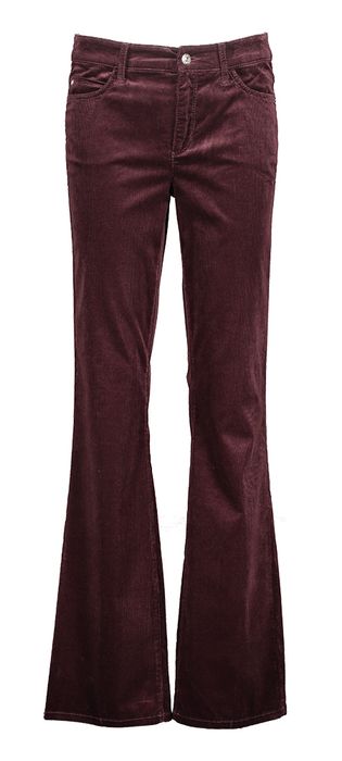 Bordeaux bootcut fit broek in corduroy Cambio
