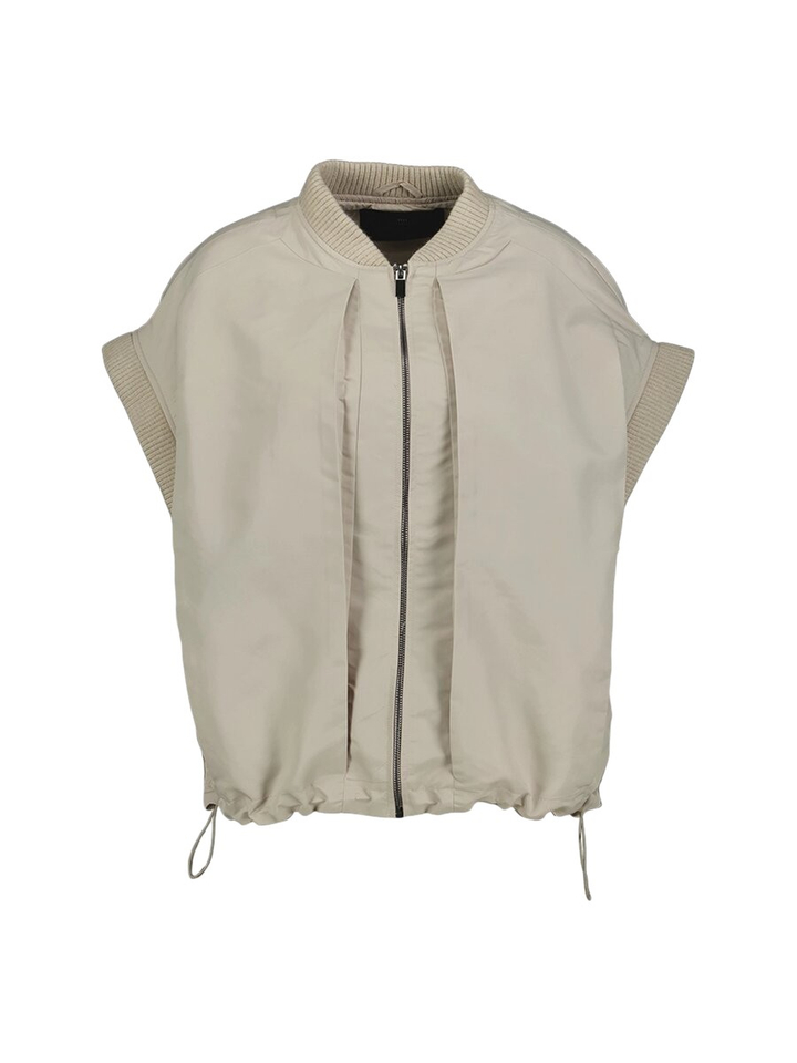 Beige oversized bodywarmer Imperial Withblack 