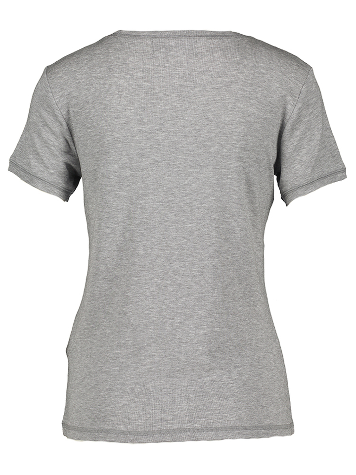Grijze t-shirt Heather Withblack
