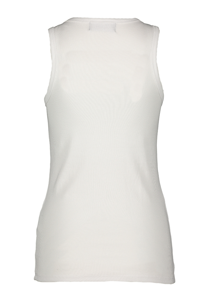 Witte klassieke top Dordi Tank Withblack