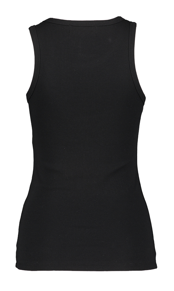 Zwarte top Dordi Tank Withblack