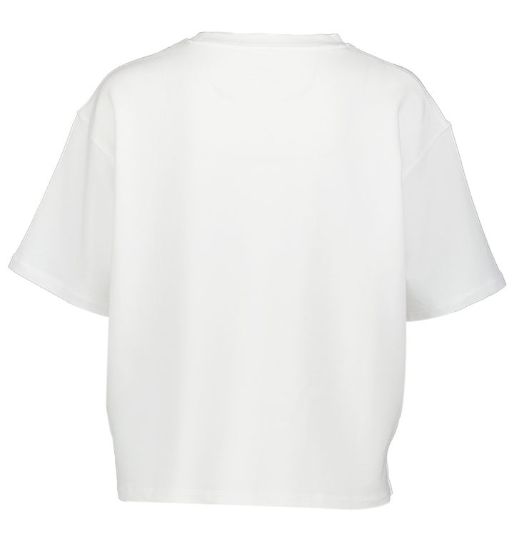 Witte t-shirt t-shirt korte mouw Tindra Withblack 
