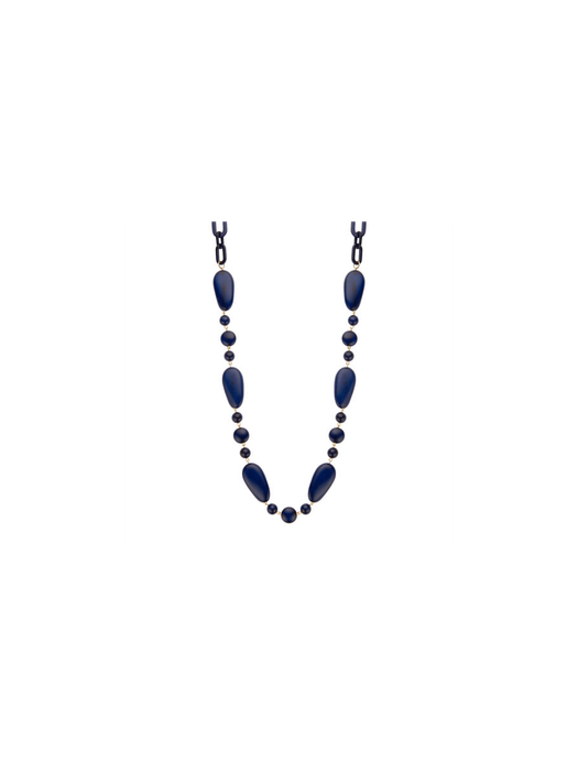 Blauwe ketting Klaudia Les Cordes