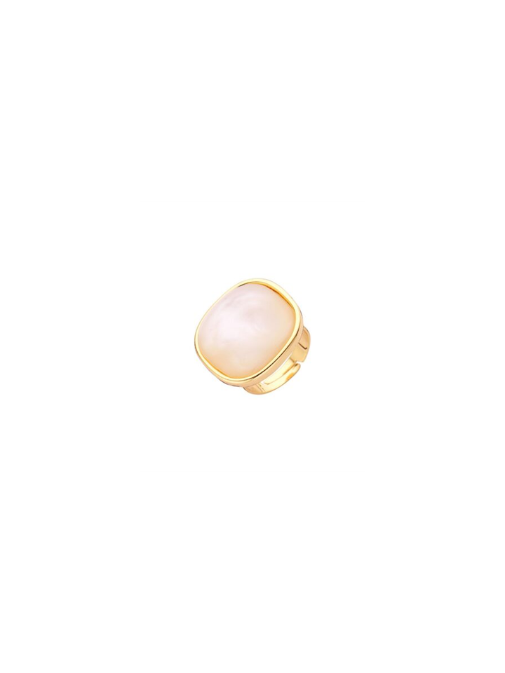 Statement ring wit steen in hars Les Cordes