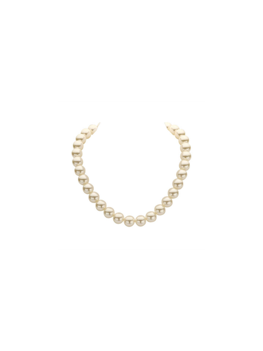 Witte ketting met parels Derles Les Cordes