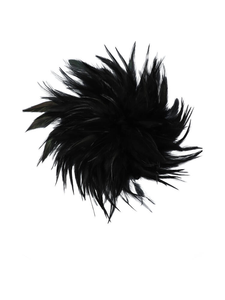 Zwarte broche MRB Les Cordes 