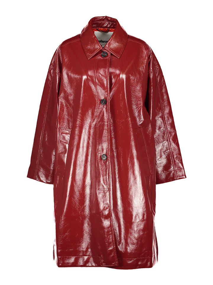 Bordeaux oversized regenjas Jana Bellerose 