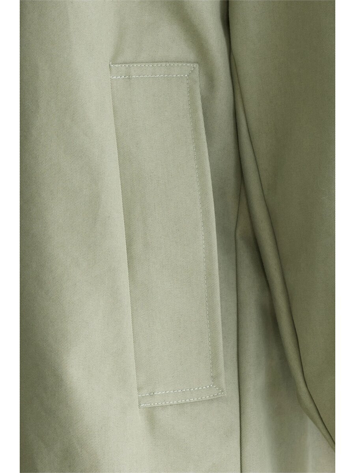 Groene lange jas Julie Bellerose