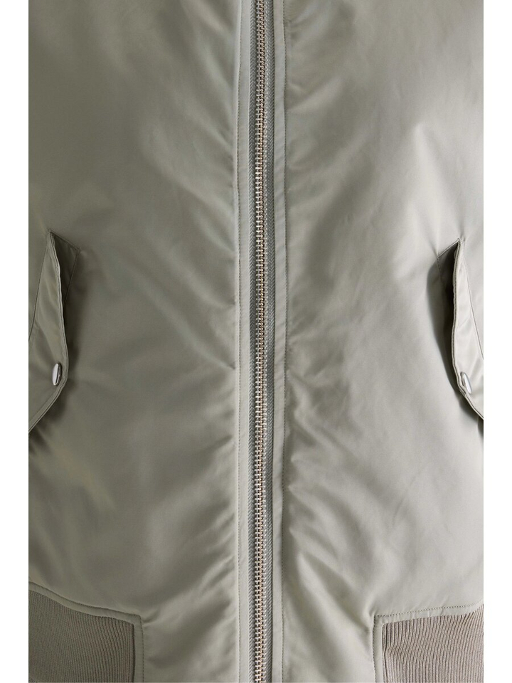 Groene jas zonder mouwen Hiroki Bellerose