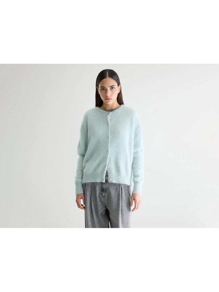 Groene gilet met knopen Dathan Bellerose 