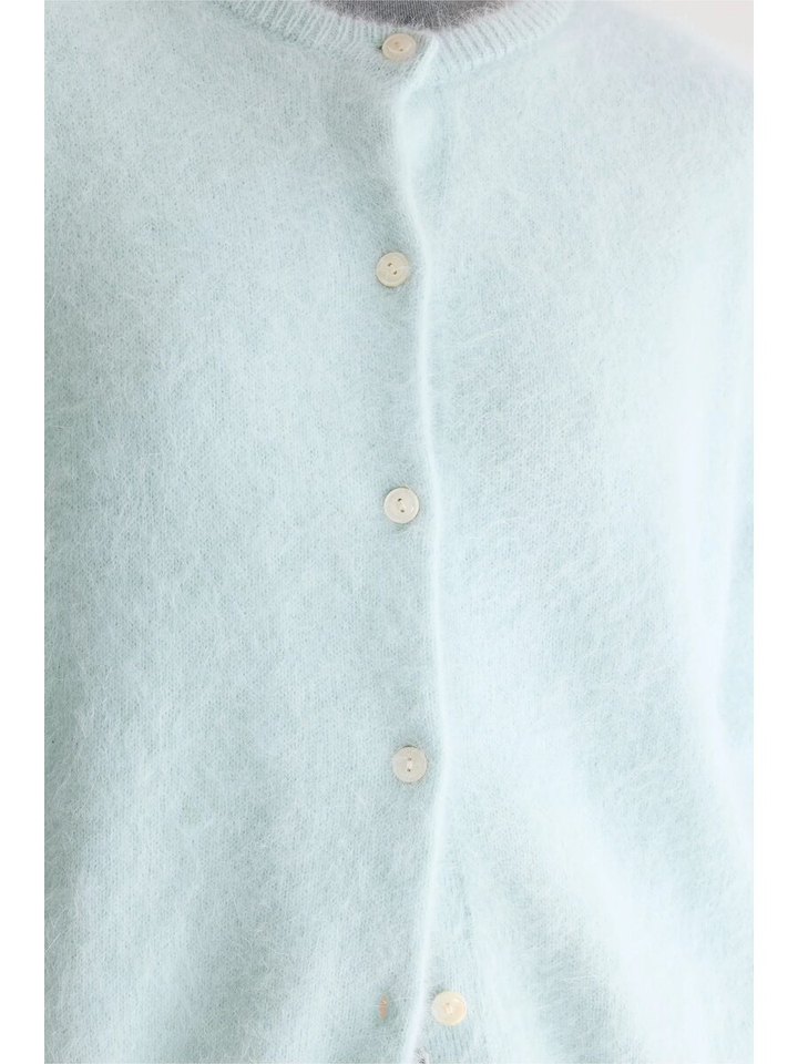 Groene gilet met knopen Dathan Bellerose 