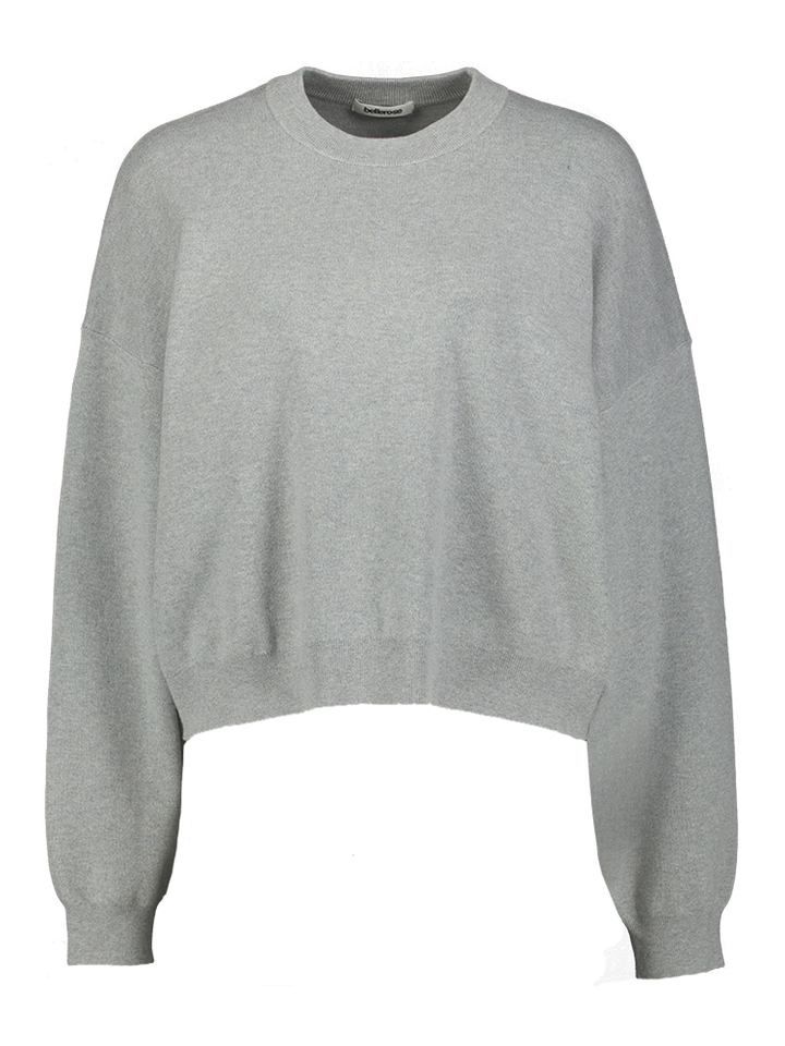 Grijze katoenen trui Angum Bellerose