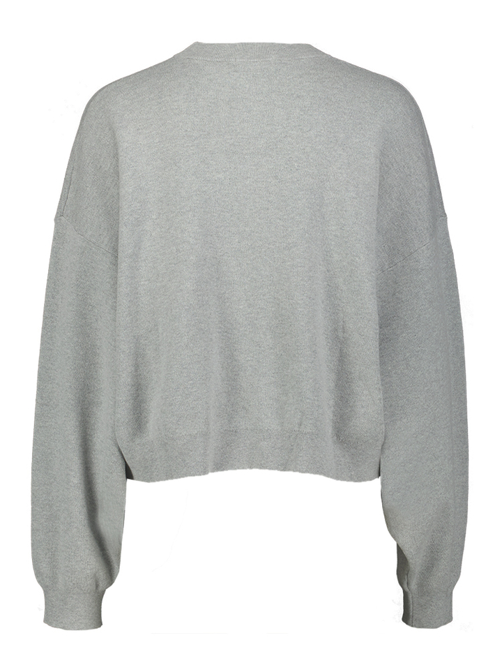 Grijze katoenen trui Angum Bellerose