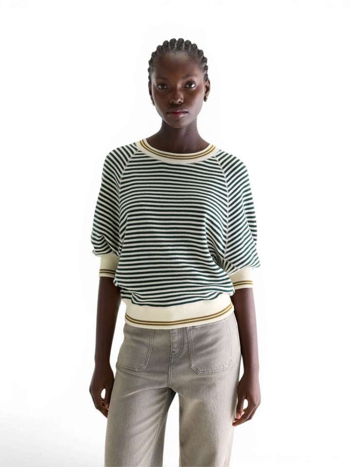 Multicolor gestreepte trui Anglet Bellerose