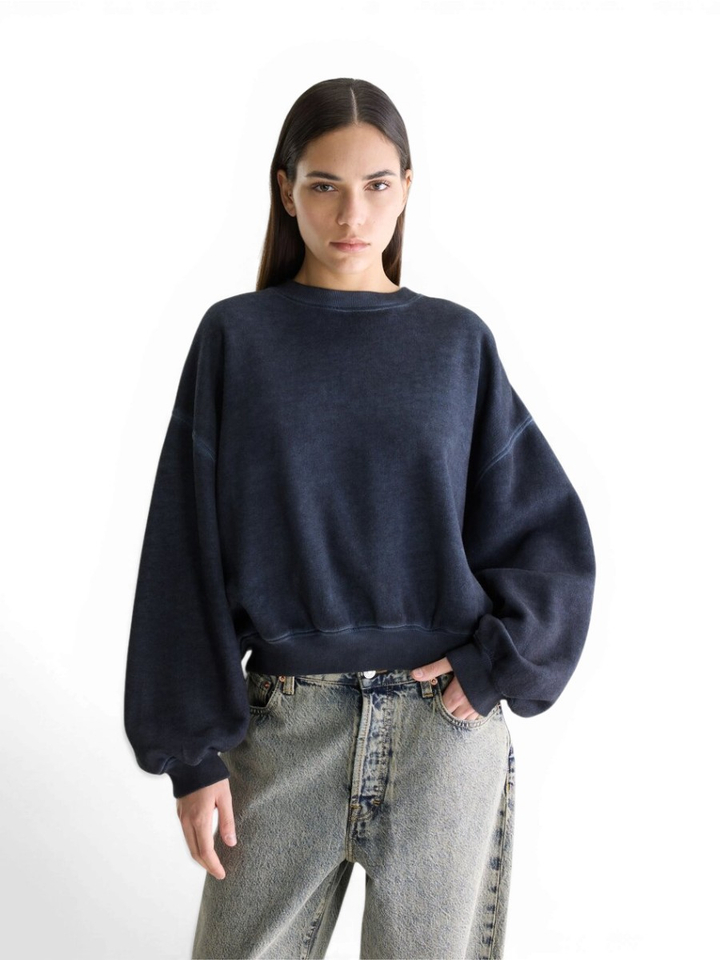 Nearly black oversized sweater Fancy Bellerose