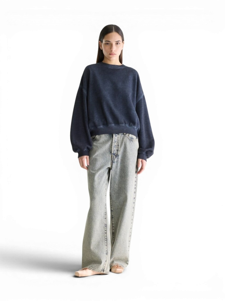 Nearly black oversized sweater Fancy Bellerose