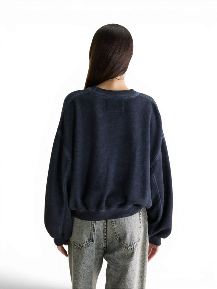 Nearly black oversized sweater Fancy Bellerose