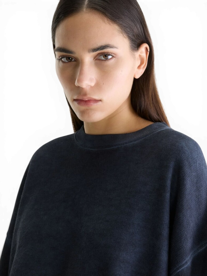 Nearly black oversized sweater Fancy Bellerose