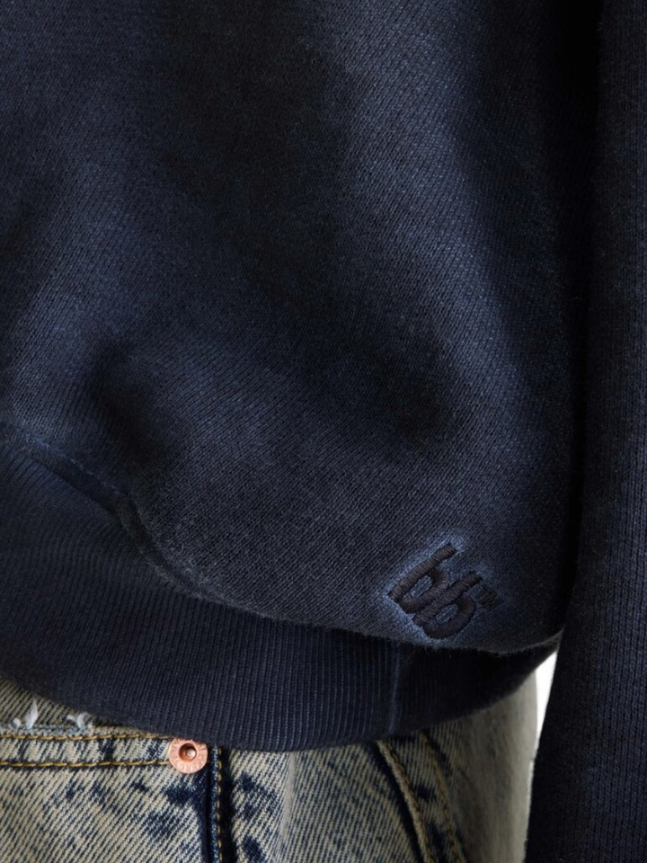 Nearly black oversized sweater Fancy Bellerose