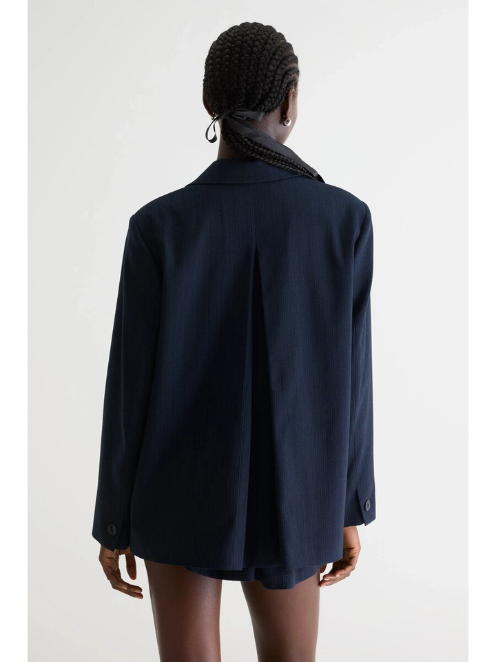 Blauwe oversized blazer Valanti Bellerose