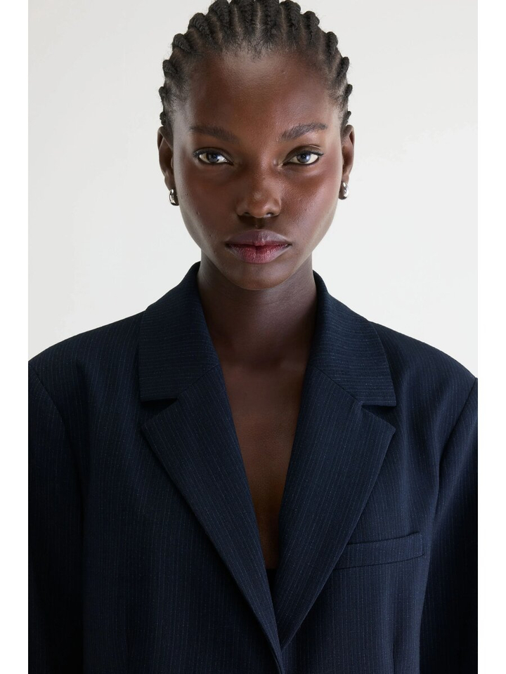 Blauwe oversized blazer Valanti Bellerose