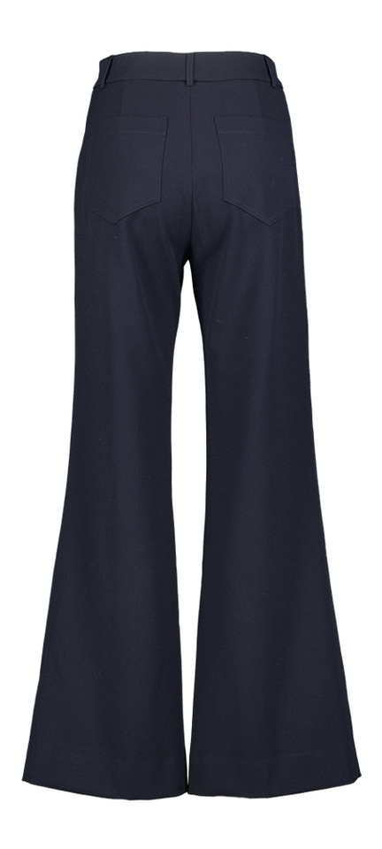 Blauwe straigt broek Vinh Bellerose