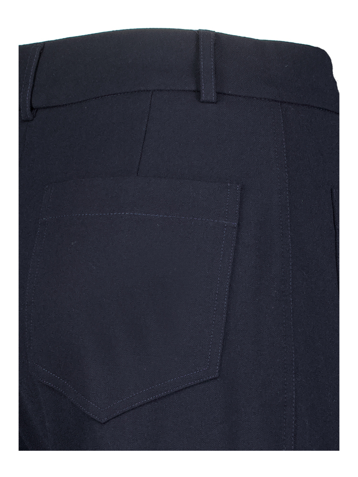 Blauwe straigt broek Vinh Bellerose