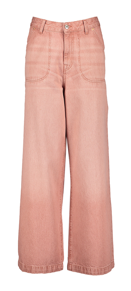 Roze loose fit broek Petula Bellerose