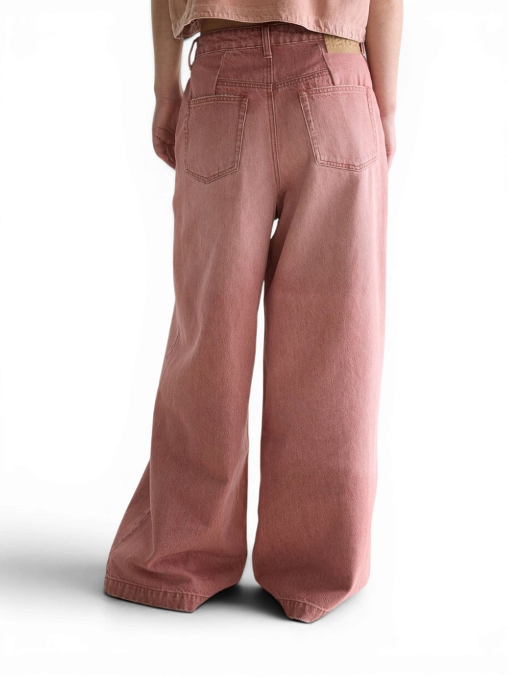 Roze loose fit broek Petula Bellerose