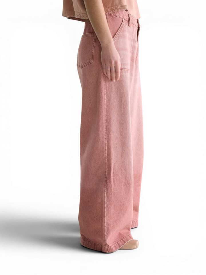 Roze loose fit broek Petula Bellerose