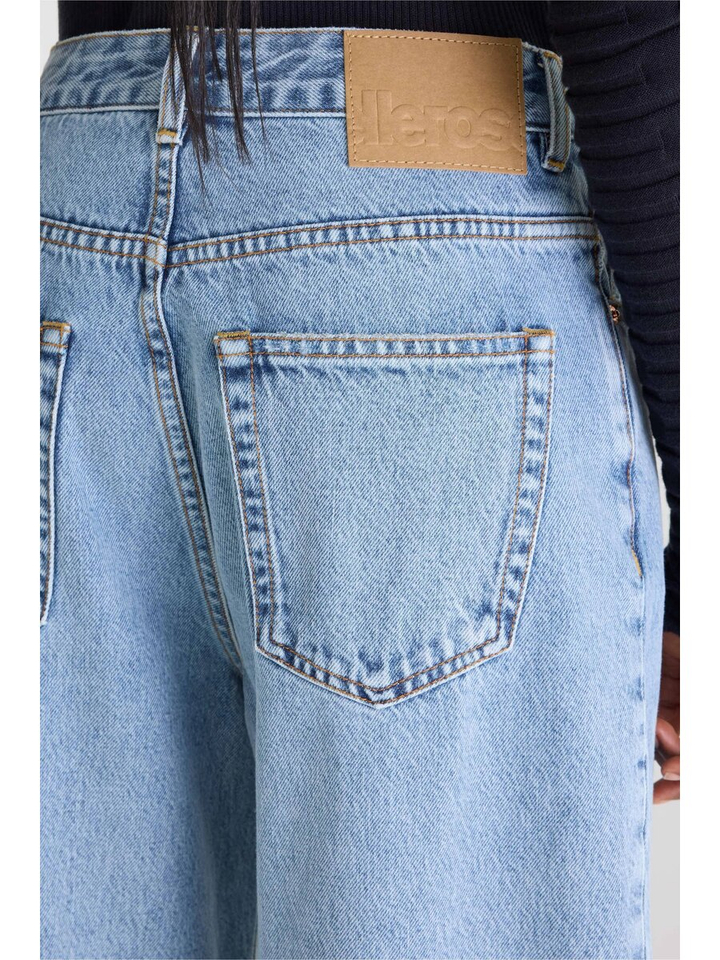 Blauwe loose fit jeans Perl Bellerose