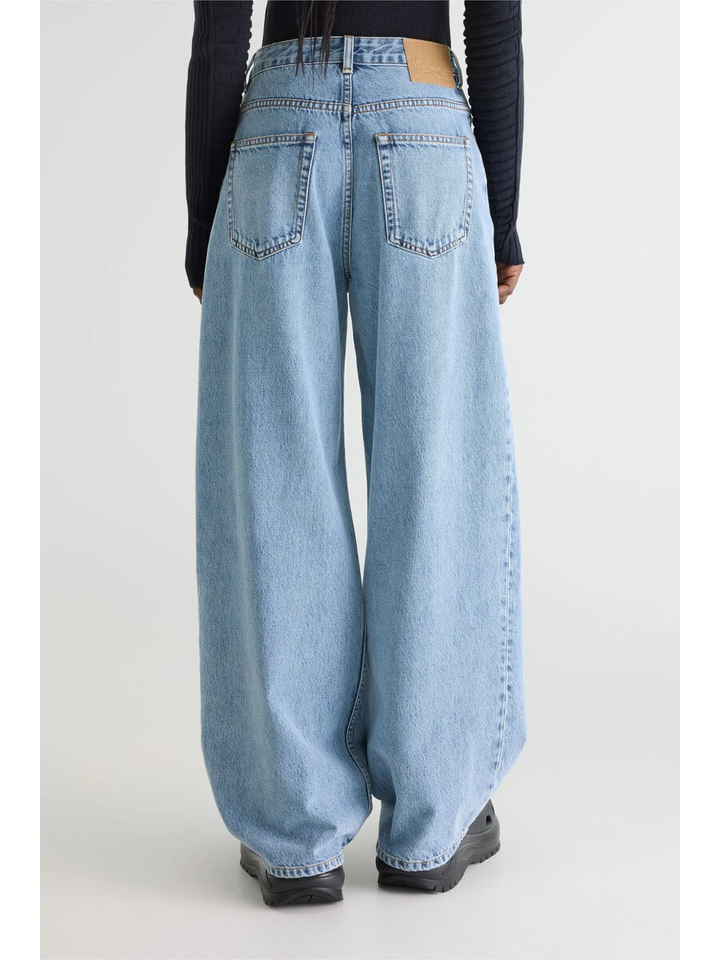 Blauwe loose fit jeans Perl Bellerose