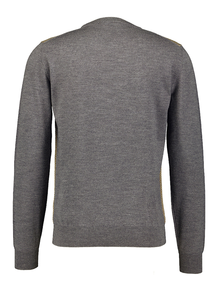 Grijz etrui met fijne print Altobello 