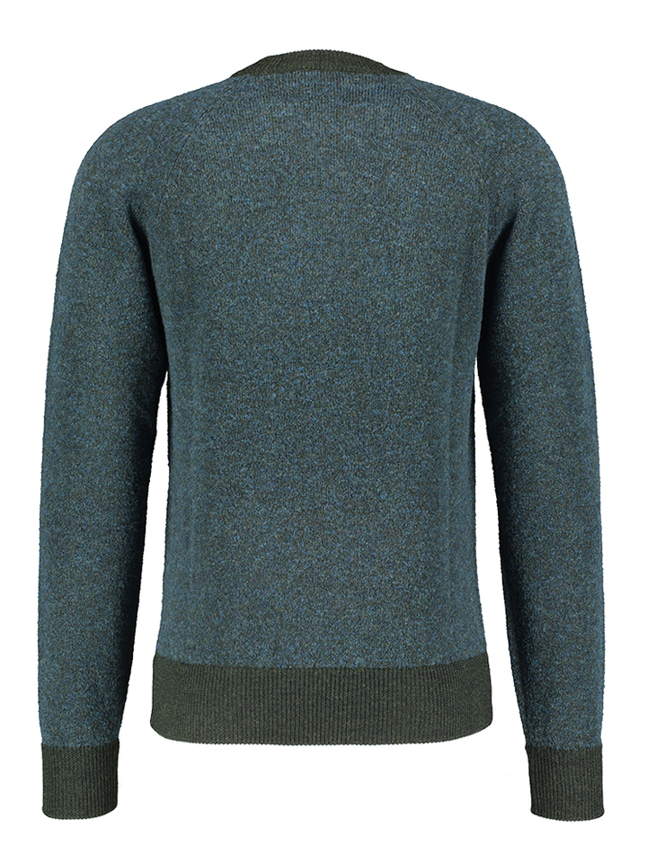 Groene wollen trui Altobello