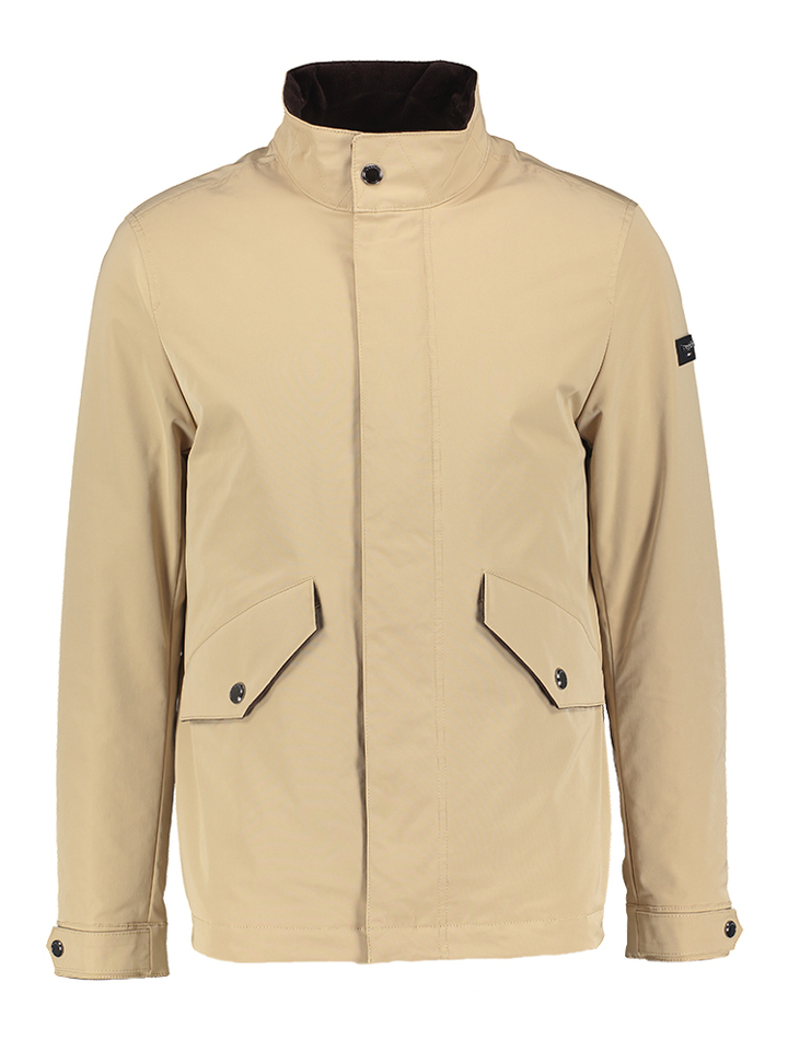 Beige jas met zakken Bugatti