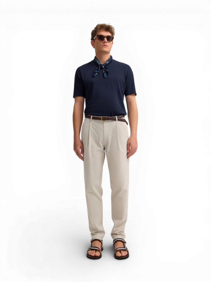 Beige geklede broek Bugatti