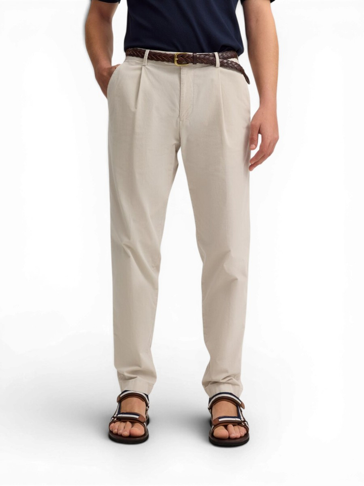 Beige geklede broek Bugatti
