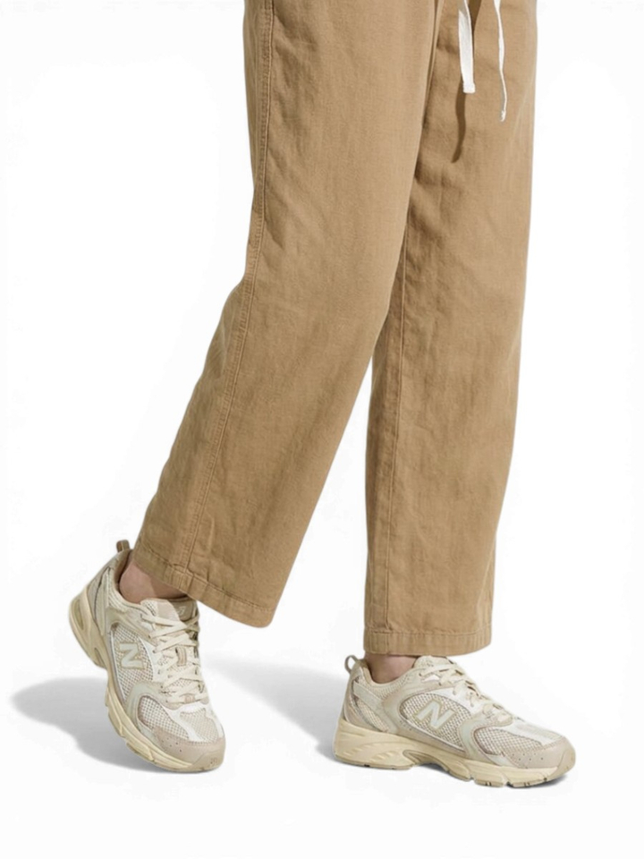Beige lage sneakers New Balance