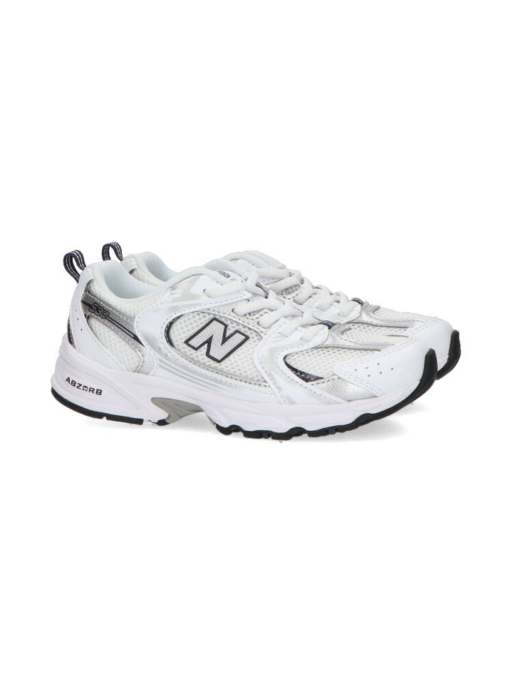 White/blue lage sneakers New Balance 