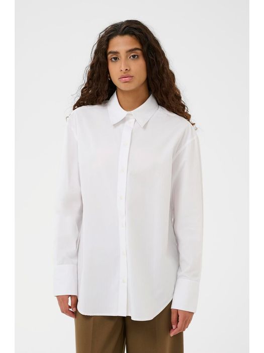 Witte bloes lange mouw Soaked In Luxury