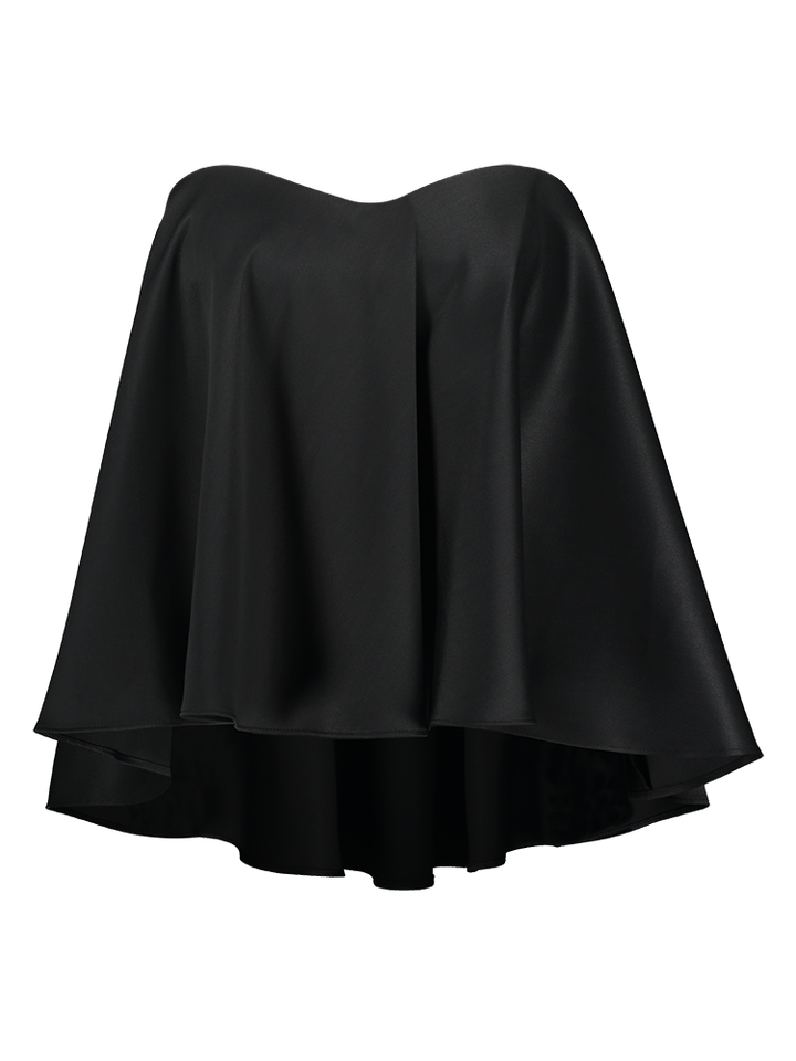 Zwarte bustier top a-lijn Twinset Milano